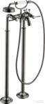 Hansgrohe AXOR MONTREUX szabadon álló kádtöltő csaptelep zuhanyszettel, polírozott vörös arany hatású 16553330 (16553330)