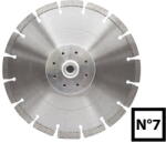 ABRABORO 230 mm x M14 No. 7 univerzális gyémánttárcsa (flansra szerelt kivitel) (050723010007) - praktikuskft