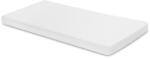 SENSILLO Cearsaf cu elastic din vascoza de bambus Sensillo 140x70 cm Alb (PUISILLO-2113) Lenjerii de pat bebelusi‎, patura bebelusi