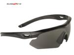 Swiss Eye Swiss Eye® Nighthawk taktikai védőszemüveg, fekete