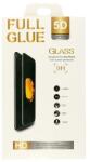 Apple iPhone 14 Pro Max, Kijelzővédő fólia, (ütésálló) Full Glue 5D, fekete