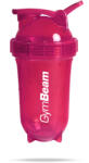 GymBeam Шейкър Tritan Clear Pink 500 ml