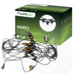 Lumileds Outdoor Garden Girland fénylánc 15m 15x E27 NARCI Lumiled (LUMOGR0853)