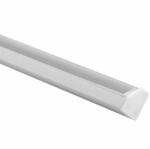 Ecolight Alumínium profil LED fehér sarok 2 m-hez átlátszó lámpaernyővel és Ecolight végsapkákkal (ECOPRO0420P)
