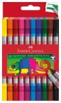 Faber-Castell Carioca 10 culori Faber Castell lavabil cu 2 capete 151110 (FC151110)
