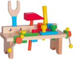 Woodyland Jucarie din lemn - Banc de lucru portabil pentru asamblare (90103) - kidostore Set bricolaj copii