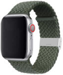 Phoner Spun Apple Watch csatos fonott szövet szíj, 38/40/41mm, zöld - phoner