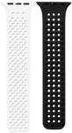 Phoner Spike Apple Watch szilikon szíj, 38/40/41mm, fehér/fekete - phoner