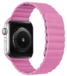 Phoner Apple Watch mágneses loop műbőr szíj, 38/40/41mm, rószaszín - phoner