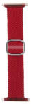 Phoner Hook Apple Watch csatos fonott szövet szíj, 38/40/41mm, piros - phoner