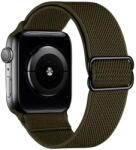 Phoner Dew Apple Watch csatos fonott szövet szíj, 38/40/41mm, zöld - phoner