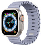Phoner River Apple Watch 41/40/38 mm szilikon szíj, levendulaszürke - phoner