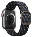 Uniq Aspen Designer Edition fonott szíj Apple Watch 42/44/45/49mm, kék (UNIQ-45MM-ASPDEOBLU) - phoner