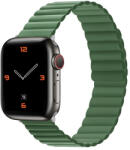 Phoner Rever Apple Watch forgatható mágneses szilikon szíj, 49/45/44/42mm, M/L, zöld - phoner