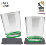 Silwy Pahar magnetic - set de 2 bucati, verde Sour Green (70102013) Pahar