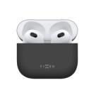 FIXED Silky Apple Airpods 3 tok fekete (FIXSIL-816-BK) (FIXSIL-816-BK)