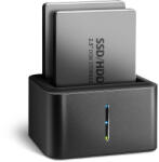 AXAGON 2.5" HDD SSD duális mini dokkoló USB3.2 gen1 fekete AXAGON (ADSA-D25)