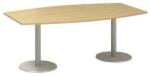 Alfa Office Alfa 400 konferenciaasztal, 200 x 110 x 74, 2 cm, vadkörte mintázat