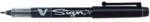 Pilot V-Sign, 12 db, fekete
