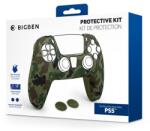 Bigben Interactive PS5 DualSense Kit de protecție pentru controlerul de silicon camuflat 2807369 (2807369)