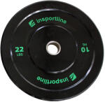 inSPORTline Gumis súlytárcsa inSPORTline Bumper Plate Lite 10 kg 50 mm (26535) - insportline Súlytárcsa