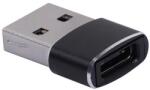 VCOM Адаптер, VCom CA435M, Adapter USB 2.0 AM -> Type-C F (CA435M)