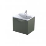 Roltechnik Skagen mosdó tartó szekrény matt olivazöld (mosdó nélkül), 120-as (OR49-SD1S-120-17)