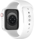 Tech-protect Accesoriu smartwatch TECH-PROTECT Silicone compatibila cu Apple Watch 4/5/6/7/8/9/SE 38/40/41mm White (5906302310111)