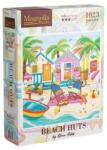 Magnolia 1023 db-os Square puzzle - Beach Huts - Olivia Gibbs Special Edition (3474) (3474)