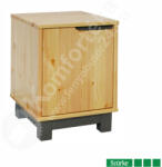  Lexa éjjeliszekrény 1 ajtós balos Szürke