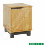  Lexa éjjeliszekrény 1 ajtós jobbos Szürke