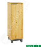  Lexa komód 1 ajtós keskeny jobbos Szürke