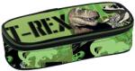 Graffiti Penar pătrat pentru școală Graffiti T-Rex - Cu 1 fermoar (231343) Penar