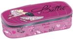 Graffiti Penar pătrat pentru școală Graffiti Ballerina - Cu 1 fermoar (231342) Penar