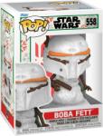 Funko Figurină Pop! Star Wars Holiday F558 - Boba Fett Snowman (#558) (558) Figurina