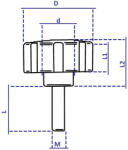 Plastik System Marokcsavar (fix) FM40/M10x40