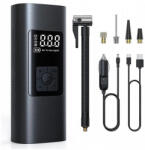  Akkus pumpa (3x2000mAh) adapterekkel, powerbank funkcióval, USB-től tölthető 16335 (16335)