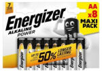Energizer Power Alkáli Ceruza Elem AA B8 /8db EPAAB8 7638900410686 (EPAAB8)