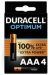 Duracell Optimum Alkáli Mikro Elem AAA B4 /4db DOAAA 5000394158726 (DOAAA)