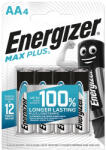 Energizer Max Plus Alkáli Ceruza Elem AA B4 /4db EMPAA 7638900437300 (EMPAA)
