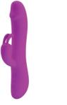 LyBaile Vibrator Iepuras Natural Motion, 7 Moduri Vibratii, 7 Moduri Thrusting, Silicon, USB, Mov, 20 cm Vibrator