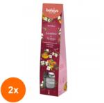 Bolsius Set 2 x Odorizant Difuzor cu Betisoare pentru Casa Bolsius Floral Fusion, Iasomie si Mango, 30 ml (GIL-2xLCA-BO-FF-DIF30-12)