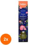 Bolsius Set 2 x Odorizant Difuzor cu Betisoare pentru Casa Bolsius Floral Fusion, Bujor si Afine, 30 ml (GIL-2xLCA-BO-FF-DIF30-62)