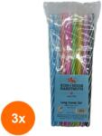 KOH-I-NOOR Set 3 x 8 Pixuri de Unica Folosinta, Colorate Atractiv, Albastre, 1 mm (HOK-3xKH-ML-CAN-8)