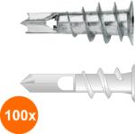 Index Set 100 x Diblu Metalic Autoforant-Tip Zamac-S -6 x 37 I. TAPLAZKS (COR-100xI.TAPLAZKS)