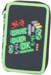 Univerzal Penar Triplu Game Over, Neechipat, 21 x 14 x 6 cm, Univerzal (KH-U2447) Penar