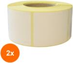 Trada Supply Set 2 x Rola Etichete Autocolante, Direct Termice, 58 x 40 mm (DES-2xSDN-ART002010SED)