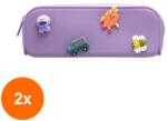 Optimum Set 2 x Penar Silicon, Flexibil cu Accesorii, 18.5 x 5 x 6.5 cm, Optimum (HOK-2xKH-O23148) Penar
