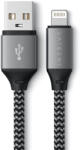 Satechi USB-A to Lightning Braided Cable - 25 cm, Szürke