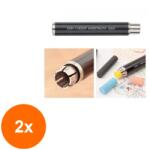 KOH-I-NOOR Set 2 x Creion Mecanic, Metalic 9 mm pt Creta, Koh-I-Noor (HOK-2xKH-K5343)